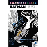 Batman Hush Adult Coloring Book