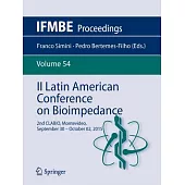 II Latin American Conference on Bioimpedance: 2nd Clabio, Montevideo, September 30 - October 02, 2015