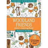 Woodland Artist’s Coloring Book