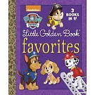 Paw Patrol Little Golden Book Favorites: 3 Books in 1! Itty Bitty Kitty Rescue & Puppy Birthday to You! & Pirate Pups!