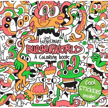 Jon Burgerman’s Burgerworld: A Coloring Book