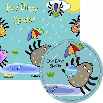 Itsy Bitsy Spider (Classic Books With Holes) (Book +CD)