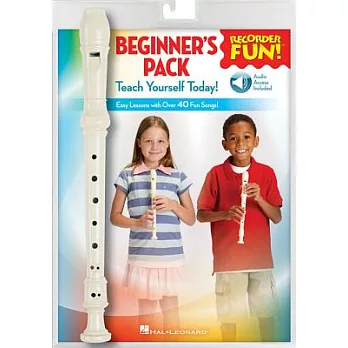 Recorder Fun! Beginner’s Pack: Teach Yourself Today - Easy Lessons With over 40 Fun Songs!