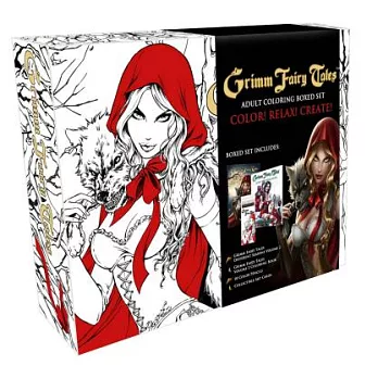 Grimm Fairy Tales Coloring Book: Myths & Legends