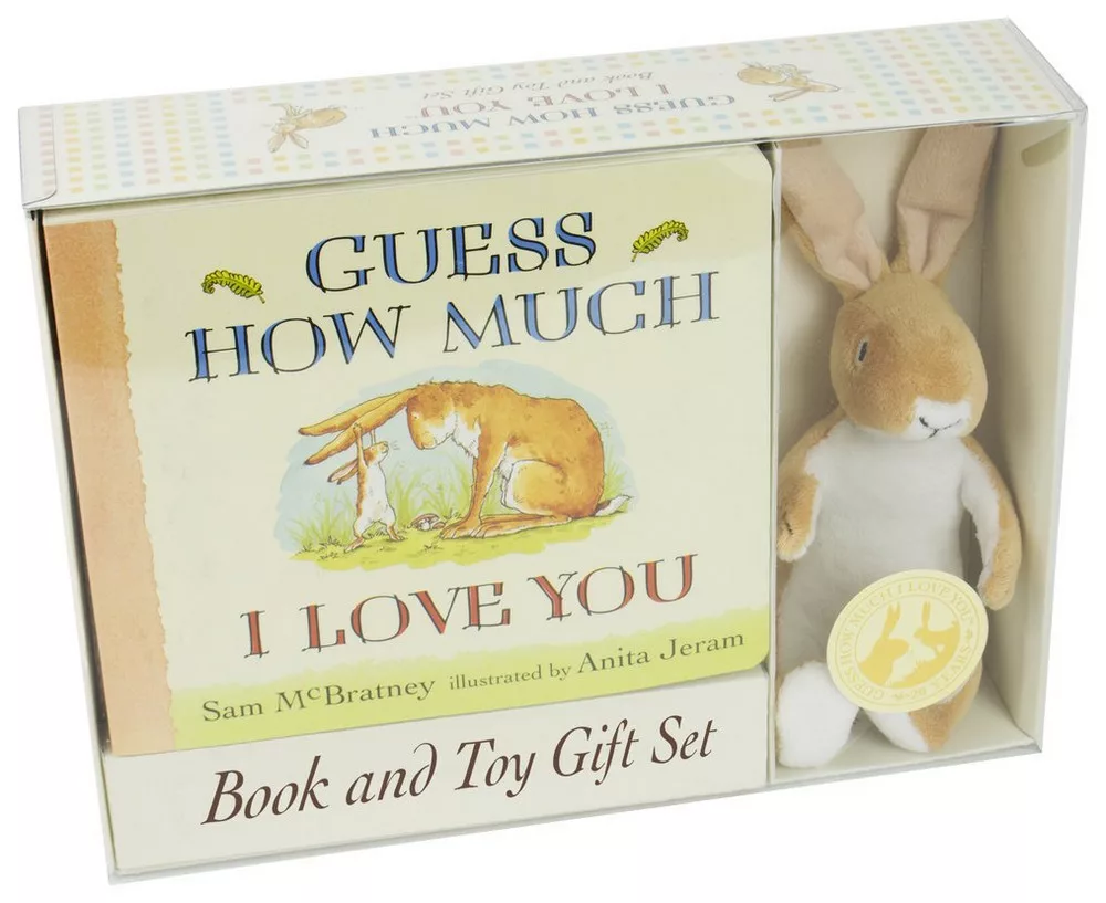 猜猜我有多愛你 書+玩具禮盒組Guess How Much I Love You: Deluxe Book and Toy Gift Set