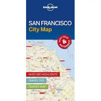 Lonely Planet San Francisco City Map
