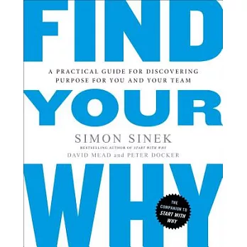 Find Your Why: A Practical Guide for Discovering Purpose for You and Your Team