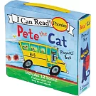 皮皮貓：自然拼音盒裝套書（12冊，4-8歲）Pete the Cat 12-Book Phonics Fun!（My First I Can Read）