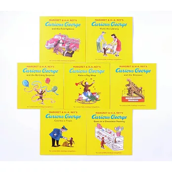 好奇猴喬治套書 (7冊合售) Curious George Collection