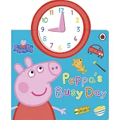 時鐘遊戲書(指針可轉)Peppa Pig: Peppa’s Busy Day