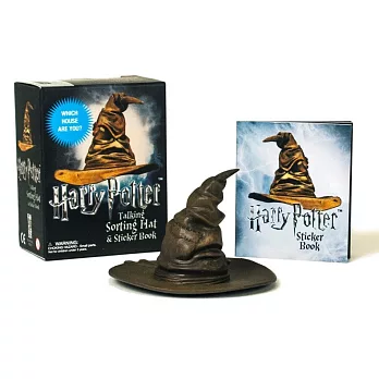 哈利波特：會說話的分類帽迷你版（附音效） Harry Potter Talking Sorting Hat and Sticker Book: Which House Are You?