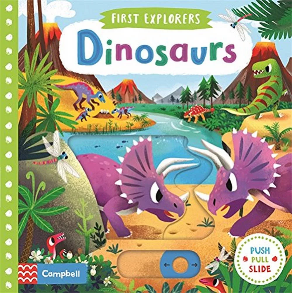 小小探索家 Dinosaurs 幼兒遊戲書