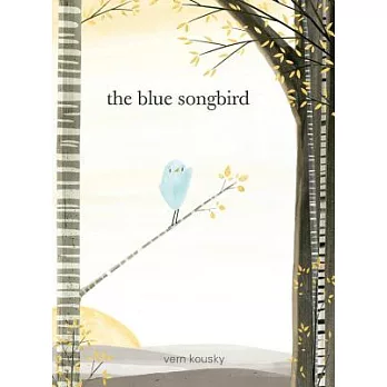 The blue songbird