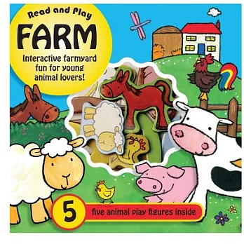 Read and Play Farm: Interactive Farmyard Fun for Young Animal Lovers!, With Five Animal Figures