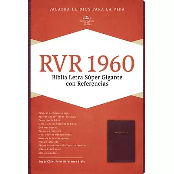 La Santa Biblia / The Holy Bible: Reina-Valera 1960, borgoña imitación piel con índice / Burgundy, Imitation Leather Indexed