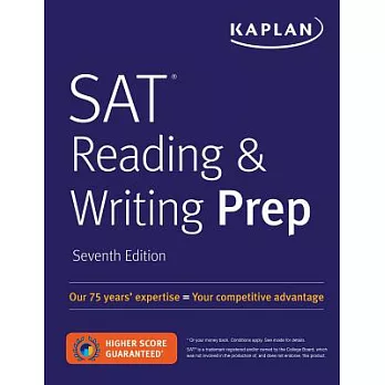 Kaplan SAT Reading & Writing Prep