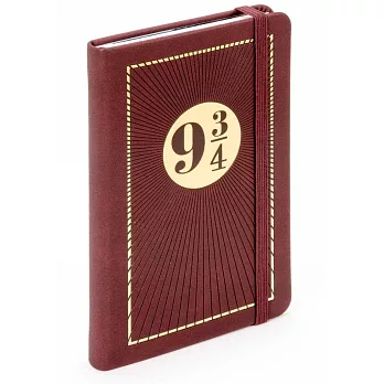哈利波特：9 3/4 月台魔法旅行硬殼橫線筆記本（9 x 14 cm / 192 頁） J.k. Rowling’s Wizarding World Travel Journal: Ruled Pocket Notebook