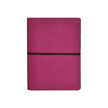 Ciak Lined Pink Leather Notebook