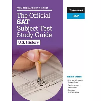 The official SAT subject test study guide: U.S. history/