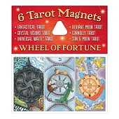 Wheel of Fortune Magnets: 6 Tarot Magnets