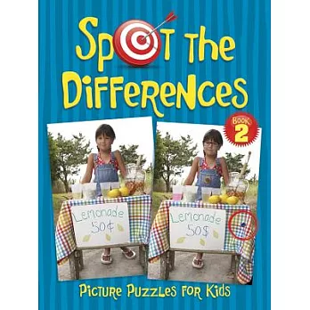Spot the Differences Picture Puzzles for Kids Book 2