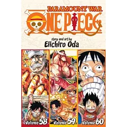 博客來 One Piece Omnibus Paramount War Volumes 58 59 60