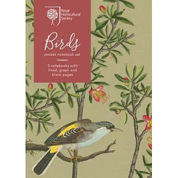Rhs Birds Pocket Notebook Set