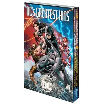 DC’s Greatest Hits Box Set: Justice League Their Greatest Triumphs \ Wonder Woman Her Greatest Battles \ Harley Quinn’s Greatest
