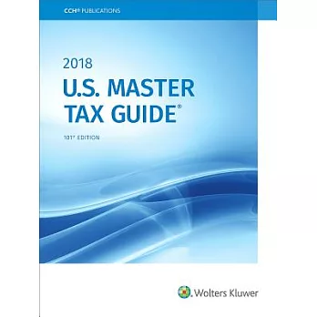 U.S. Master Tax Guide 2018