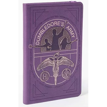 哈利波特：鄧不利多的軍隊硬殼橫線筆記本（13 x 21 cm / 192 頁）Harry Potter: Dumbledore’s Army Hardcover Ruled Journal