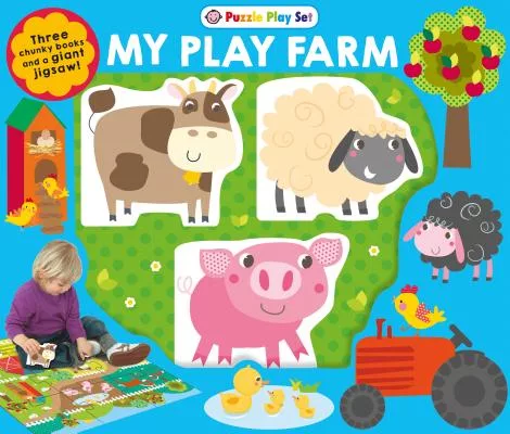 My Play Farm: Three Chunky Books and a Giant Jigsaw!