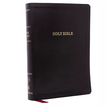 The Holy Bible: King James Version, Black Leathersoft, Super Giant Print, Reference Bible: Red-Letter Edition