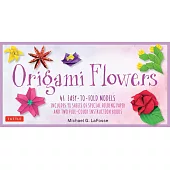 Origami Flowers: 41 Easy-to-Fold Models: Includes 98 Sheets of Special Folding Paper and Two Full-Color Instruction Books
