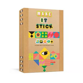 Make It Stick Notebook: 1,000+ Stickers and a Customizable Cover