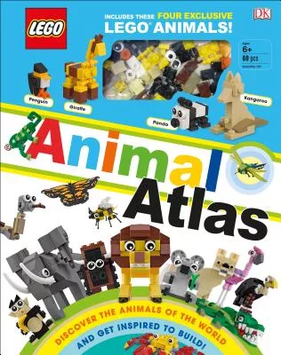 樂高動物地圖小百科（附60塊積木）Lego Animal Atlas: Discover the Animals of the World and Get Inspired to Build!
