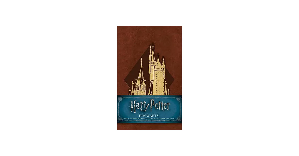 Harry Potter Hogwarts Ruled Pocket Journal | 拾書所