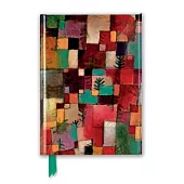 Paul Klee Foiled Notebook: Redgreen and Violet-yellow Rhythms