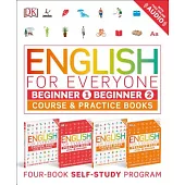 English for Everyone: Beginner Box Set: Course and Practice Books--Four-Book Self-Study Program