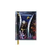 Landscape With Yellow Birds Foiled Pocket Notebook