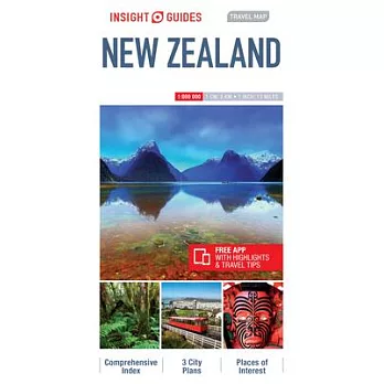 Insight Travel Map New Zealand