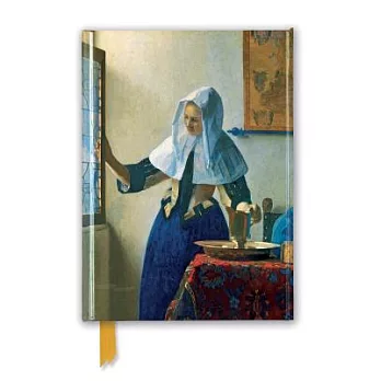 Johannes Vermeer Foiled Journal: Young Woman With a Water Pitcher