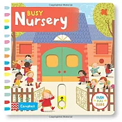 硬頁機關遊戲書：忙碌的幼兒園Busy Nursery (Busy Books)