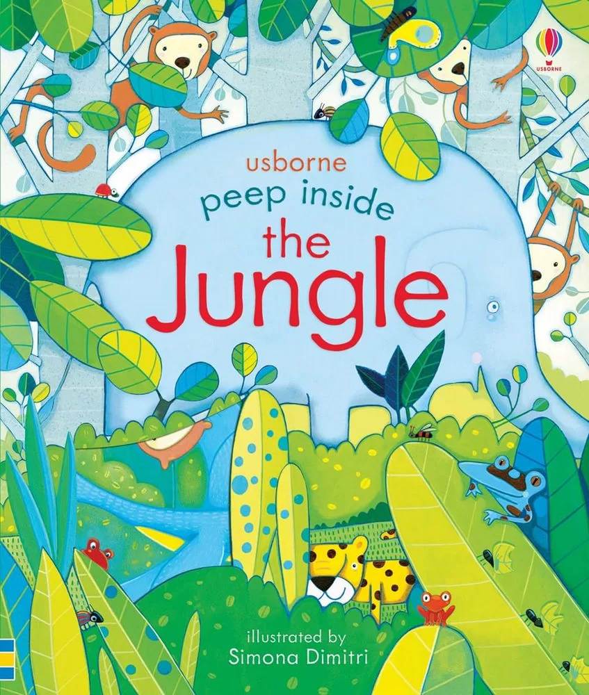 偷偷看一下翻翻書：叢林（3歲以上） Peep Inside the Jungle