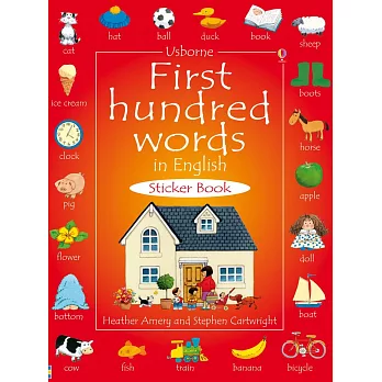 First hundred words in English Sticker book