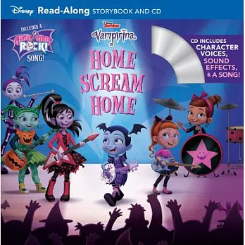 Vampirina Home Scream Home: Read-Along Storybook and CD