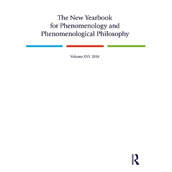 The New Yearbook for Phenomenology and Phenomenological Philosophy: Volume 16