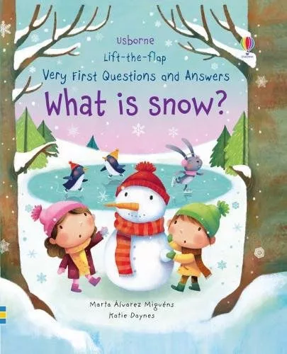 Q&A知識翻翻書：雪是什麼？（3歲以上）Lift-The-Flap Very First Questions and Answers: What is Snow?