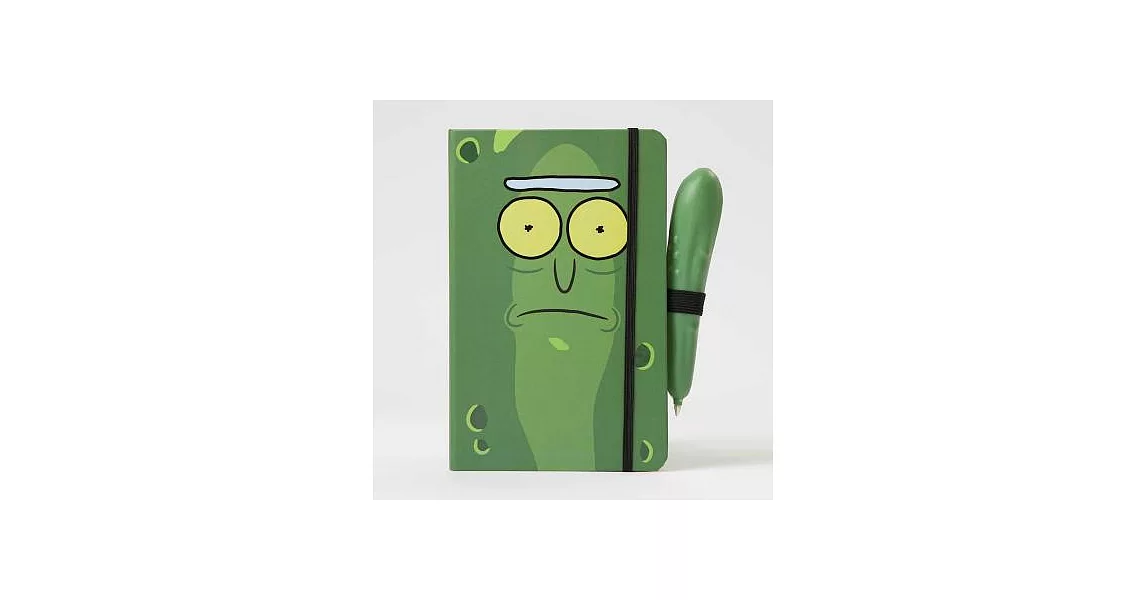 Rick and Morty: Pickle Rick Hardcover Ruled Journal With Pen | 拾書所