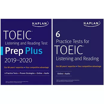 Kaplan TOEIC Listening and Reading Test Prep Plus 2019-2020/Kaplan 6 Practice Tests for TOEIC Listening and Reading