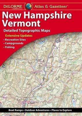 Delmore Atlas & Gazetteer New Hampshire/Vermont